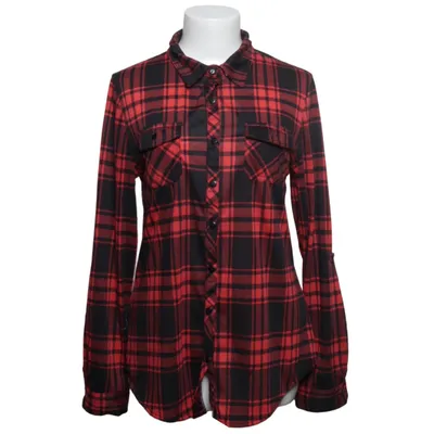Flannel skjorte (Rød, Sort) fra Ardene Polyester