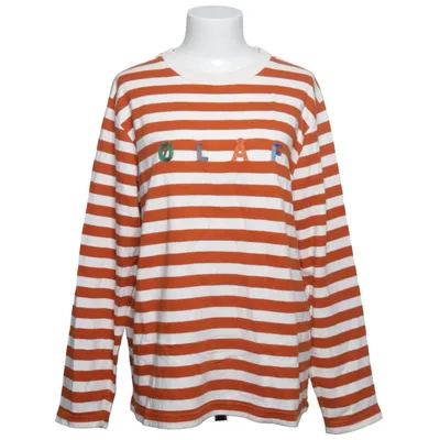 T-shirt à manches longues (Marron, Blanc) de ØLÅF Coton