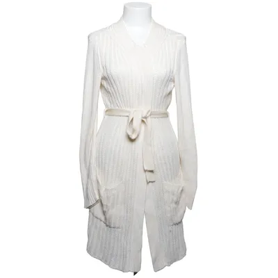 Cardigan (Blanc) de Strenesse Gabriele Strehle Coton, Viscose