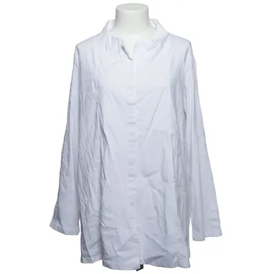 Bluse (Hvid) fra Kekoo Design Elastan, Viscose