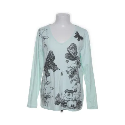 Lange mouwen shirt (Groen, Meerkleurig) van Bonprix Katoen, Elastaan
