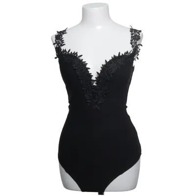 Body (Black) from Rare London Elastane, Polyamide, Polyester, Viscose