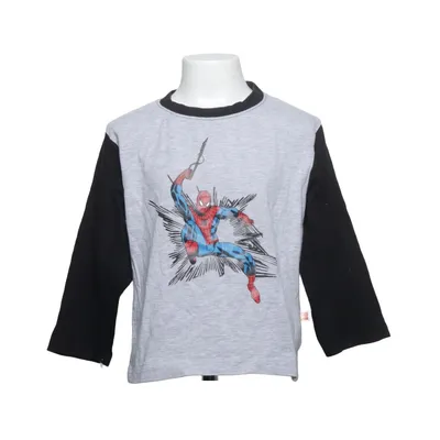 T-shirt à manches longues (Gris, Noir, Multicolore) de Marvel Coton, Polyester