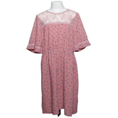 Kjole (Pink, Flerfarvet) fra Friboo Bomuld, Polyester