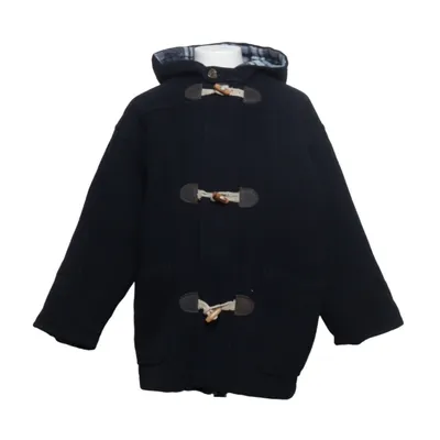 Duffle coat (Bleu) de Wool & Co Cachemire, Polyamide, Laine