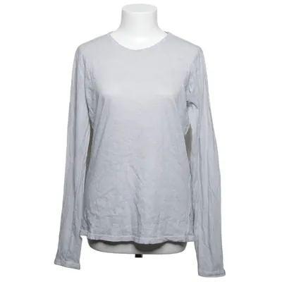 Lange mouwen shirt (Grijs) van Majestic Filatures Katoen
