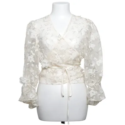 Omlottblus (Vit, Beige) från Ida Sjöstedt