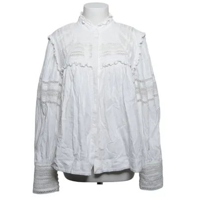 Blus (Vit) från By Malina Bomull, Polyester