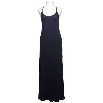 Robe longue (Bleu) de H&M Basic Coton, Modal