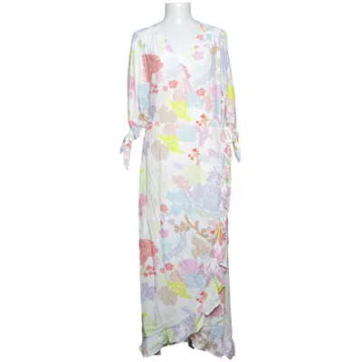 Wrap dress (White, Multicolored) from Fabienne Chapot Modal, Viscose