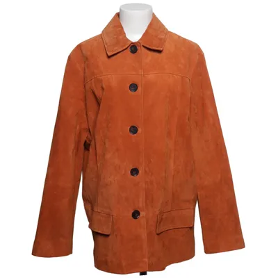 Blazer (Oranje) van Zara Leather Collection Polyester