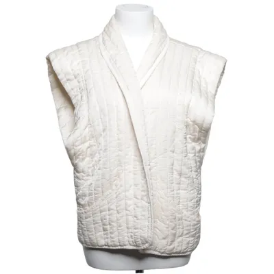 Gilet d'extérieur (Beige) de Monday Afternoon Soie, Viscose