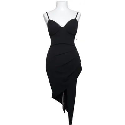 Evening gown (Black) from Boohoo Night Elastane, Polyester