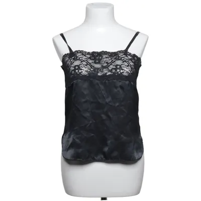 Pajama top (Black) from Silk Option Polyester