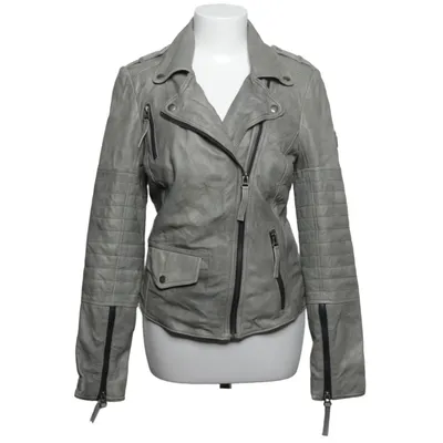 Bikerjack (Tija-2) van Image Leer, Polyester, Konijnenbont