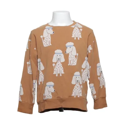 Sweatshirt (Brun, Flerfarvet) fra Lindex Kids Bomuld, Elastan