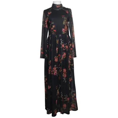 Maxi jurk (Zwart, Meerkleurig) van Vero Moda Elastaan, Polyester