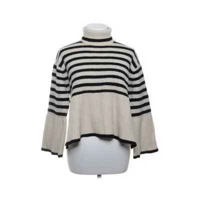 Polotröja (SIGNATURE STRIPE TURTLENECK) från Totême Ekologisk bomull, Ull