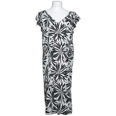 Jurk (Zwart, Wit) van Pepper Corn Acetaat, Polyester