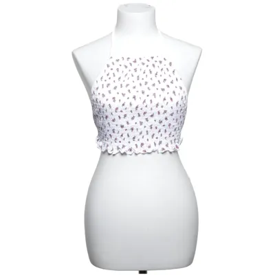 Haut dos-nu (Blanc, Violet) de Pacific Republic Pull & Bear