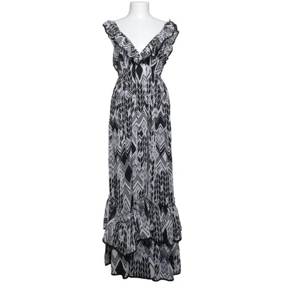 Maxikjole (Sort, Hvid) fra Aftershock Polyester