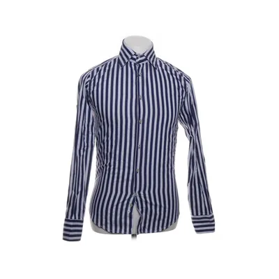 Shirt (Blauw, Wit) van Zara Man Katoen