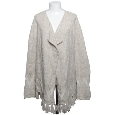 Cardigan (Beige) van Grace Alpacawol, Merinowol, Polyamide