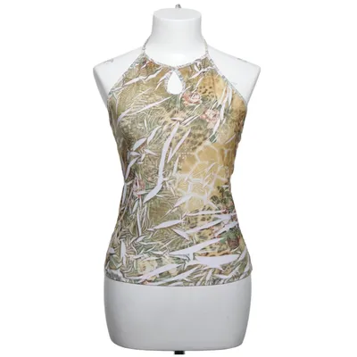 Haut dos-nu (Vert, Beige, Multicolore) de Silmar Coton, Polyester
