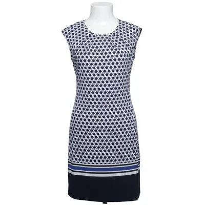 Jurk (Zwart, Wit, Blauw) van Montego Elastaan, Polyester