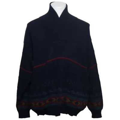 Pull-over (Bleu, Multicolore) de Greenfield Acrylique, Laine
