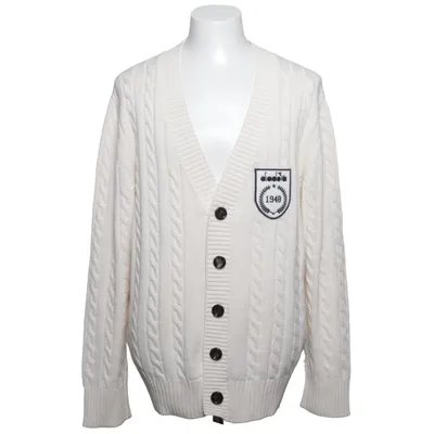 Cardigan (Wit) van Diadora Acryl, Wol