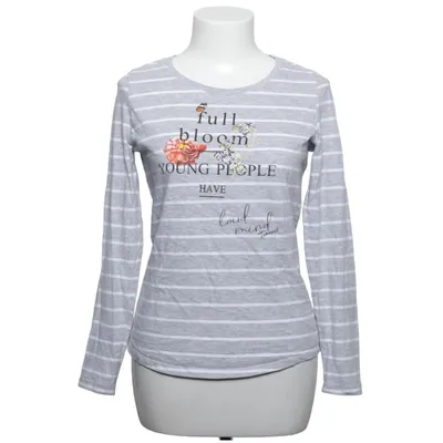 T-shirt à manches longues (Gris, Blanc) de Timeout