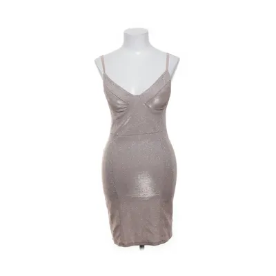 Cocktailklänning (Beige) från L&S Elastan, Metallfiber, Polyester