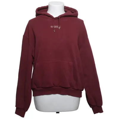 Sweat à capuche (Burgundy Oversized Hoodie) de SikSilk Coton, Polyester