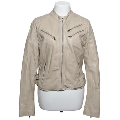Jacka (Beige) från Livelo Bomull, Polyester, Polyuretan, Viskos