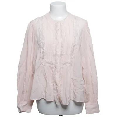 Blouse (Roze) van H&M Katoen, Viscose
