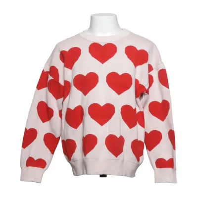 Strickpullover (Beige, Rot) von Jonas Nielsen Bio-Baumwolle