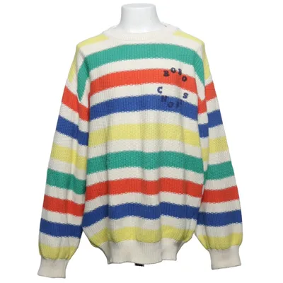Strickpullover (Blau, Rot, Gelb, Mehrfarbig) von Bobo Choses Bio-Baumwolle