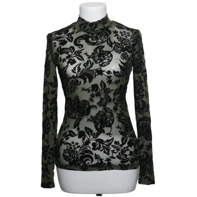 Haut (Vert, Noir) de Rue de Femme Élasthane, Polyester