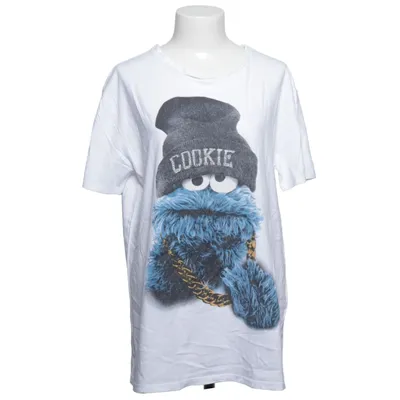 T-shirt (Wit, Blauw, Meerkleurig) van Zara Trafaluc