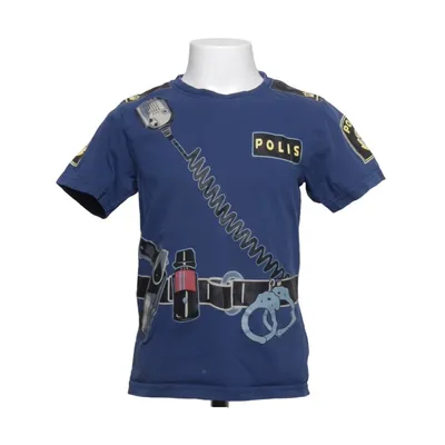 T-shirt (Blue) from Polisen Cotton