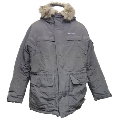 Winter coat (Gray) from Duffer Down, Feather, Polyamide, Polyester