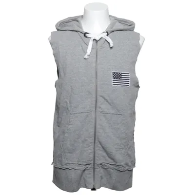 Korte mouwen capuchon sweater (Jamie Vest) van Adrian Hammond Katoen, Polyester