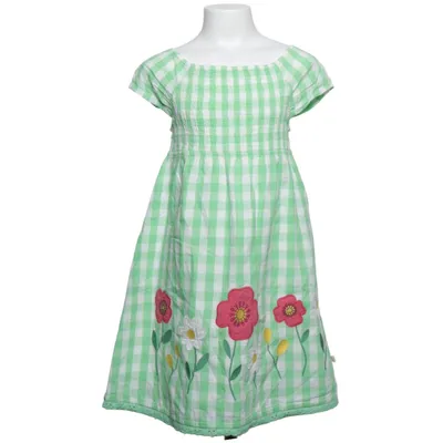 Kleid (Grün, Weiß, Mehrfarbig) von Frugi Bio-Baumwolle