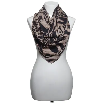 Halsdoek (Beige, Zwart) van Giorgio Passigatti Zijde