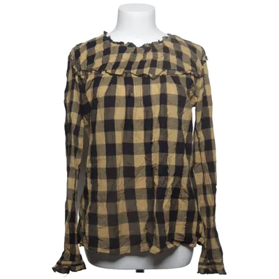 Bluse (Schwarz, Beige) von Leon & Harper Baumwolle