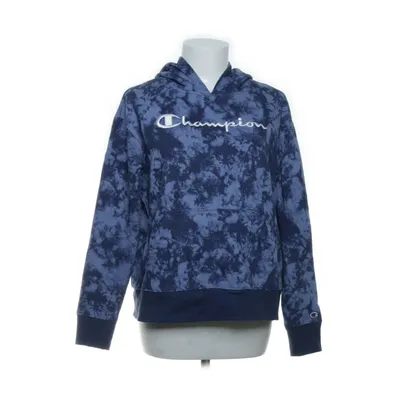 Hoodie (Blue, Multicolored) from Champion Cotton, Polyester