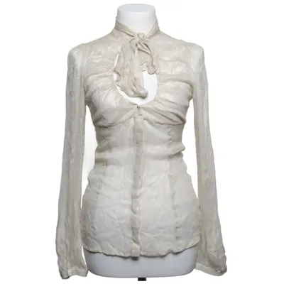 Pussy bow blouse (Beige) from Miss Sixty