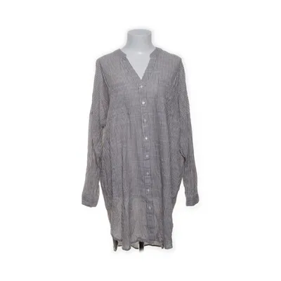 Klänning (Brun, Vit) från ONLY Bomull