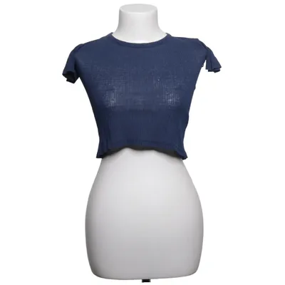 Crop top (Blue) from Siden Selma Silk